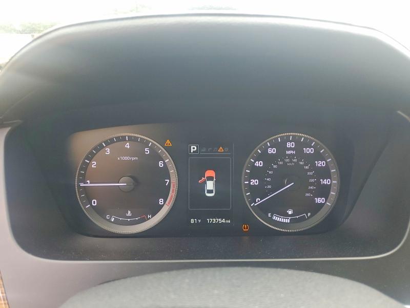 2015 Hyundai Sonata VIN 5NPE34AF0FH021949 COPART salvage auction — REAR END, Sc - Cert Of Title-Salvage, sold $750 on 2026-07-03 (photo 9)