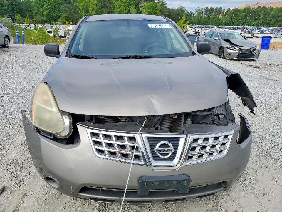 2010 Nissan Rogue VIN JN8AS5MT8AW504783 COPART salvage auction — FRONT END, GA - CERT OF TITLE-SALVAGE, sold $350 on 2026-07-27 (photo 5)