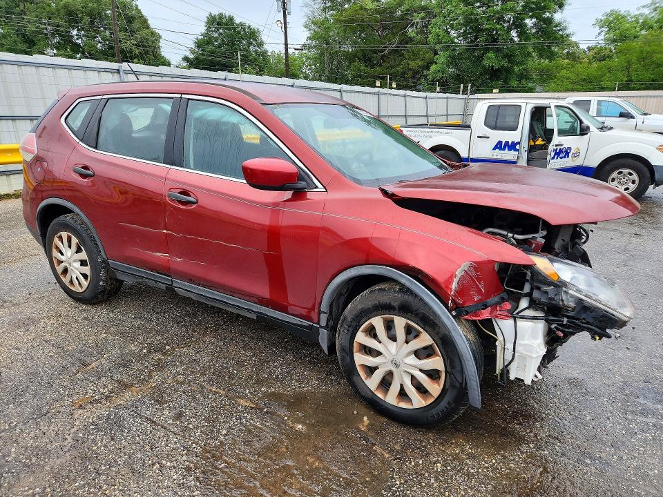 2016 Nissan Rogue VIN JN8AT2MT1GW014609 COPART salvage auction — FRONT END, AL - CERT OF TITLE-SALVAGE TITLE, sold $600 on 2026-07-27 (photo 4)