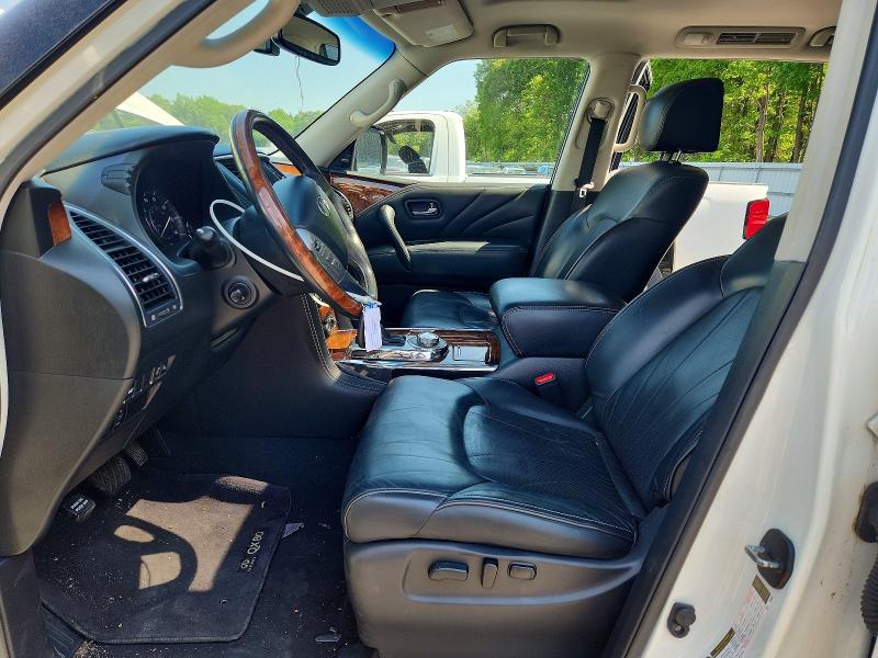 2017 Infiniti Qx80 VIN JN8AZ2NE3H9160914 COPART salvage auction — FRONT END, NJ - CERT OF TITLE-SALVAGE, sold $4,950 on 2026-07-07 (photo 7)
