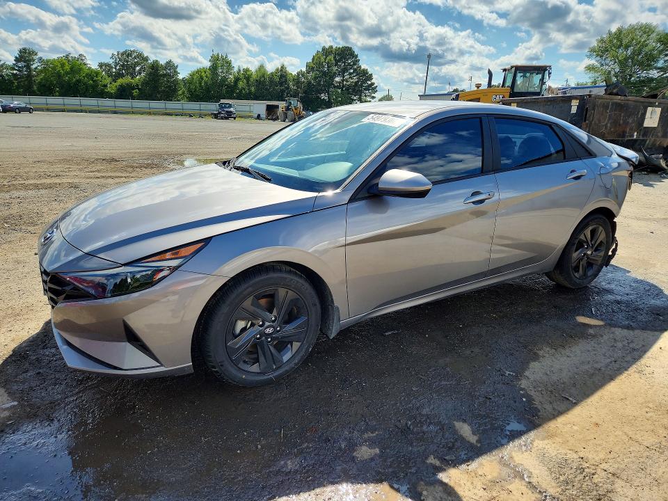 2023 Hyundai Elantra VIN KMHLM4AGXPU514229 COPART salvage auction — REAR END, La - Cert Of Title-Salvage, sold $4,200 on 2026-07-30 (photo 1)