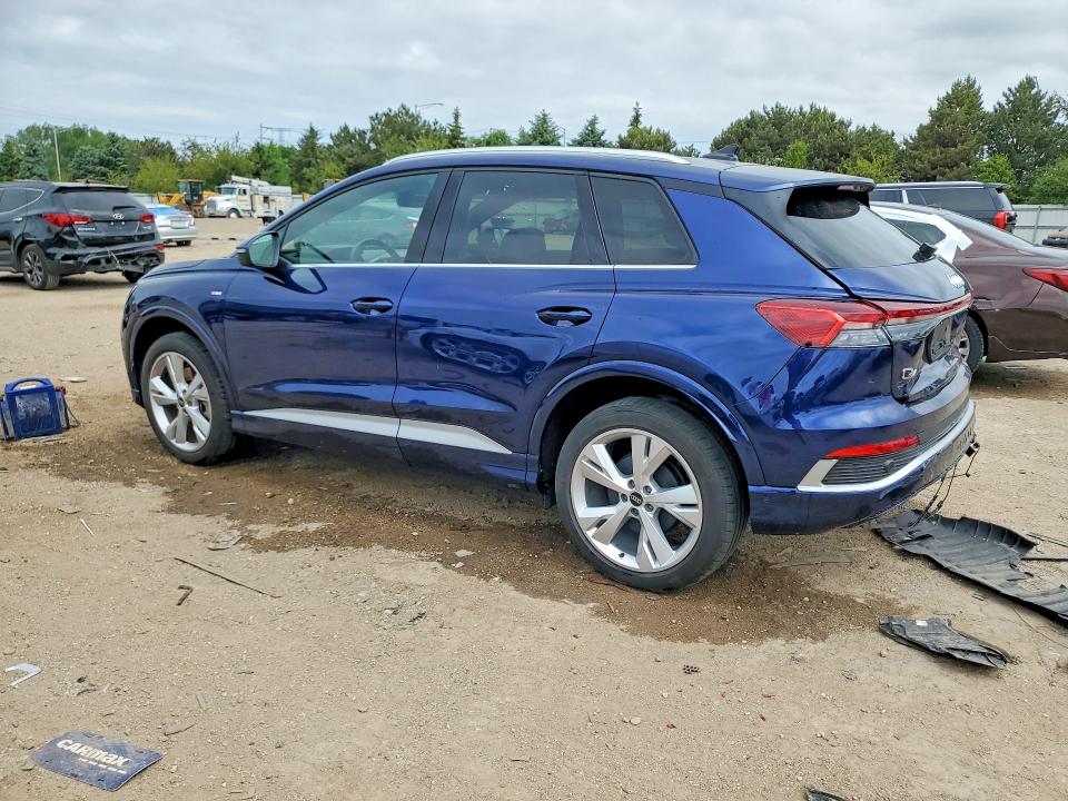 2023 Audi Q4 e-tron VIN WA1L2BFZ3PP035586 COPART salvage auction — REAR END, Il - Salvage Certificate, sold $12,500 on 2026-07-30 (photo 2)