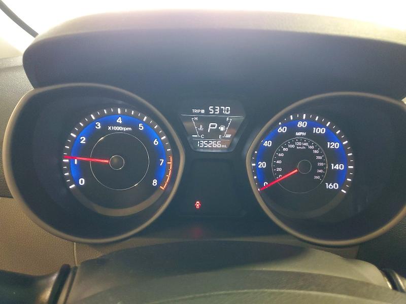 2014 Hyundai Elantra VIN KMHDH4AE1EU128402 COPART salvage auction — FRONT END, PA - CERTIFICATE OF SALVAGE, sold $950 on 2026-07-30 (photo 9)