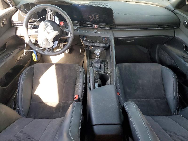 2025 Hyundai Elantra VIN KMHLW4DK5SU030102 COPART salvage auction — ALL OVER, WA - BILL OF SALE, sold $1,200 on 2026-07-15 (photo 8)