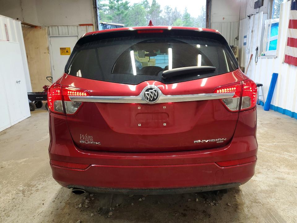 2018 Buick Envision VIN LRBFXCSA0JD004765 COPART salvage auction — FRONT END, Me - Cert Of Title-Salvage Collisio, sold $90 on 2026-07-23 (photo 6)