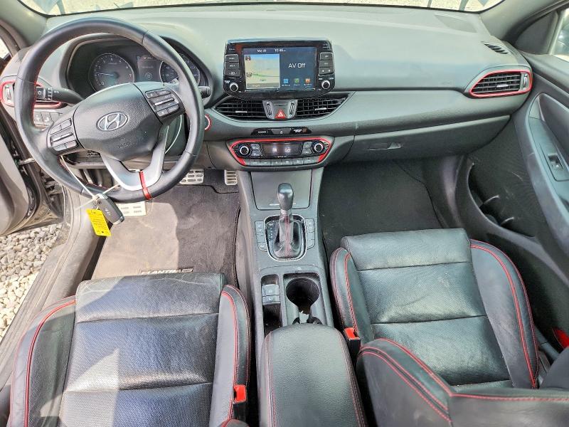 2018 Hyundai Elantra VIN KMHH55LC7JU008738 COPART salvage auction — FRONT END, Nv - Salvage Title, sold $2,150 on 2026-07-16 (photo 8)