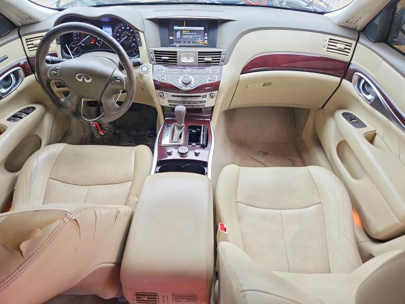 2012 Infiniti M VIN JN1BY1AP7CM331550 COPART salvage auction — NORMAL WEAR, FL - CERTIFICATE OF TITLE, sold $375 on 2026-07-31 (photo 8)