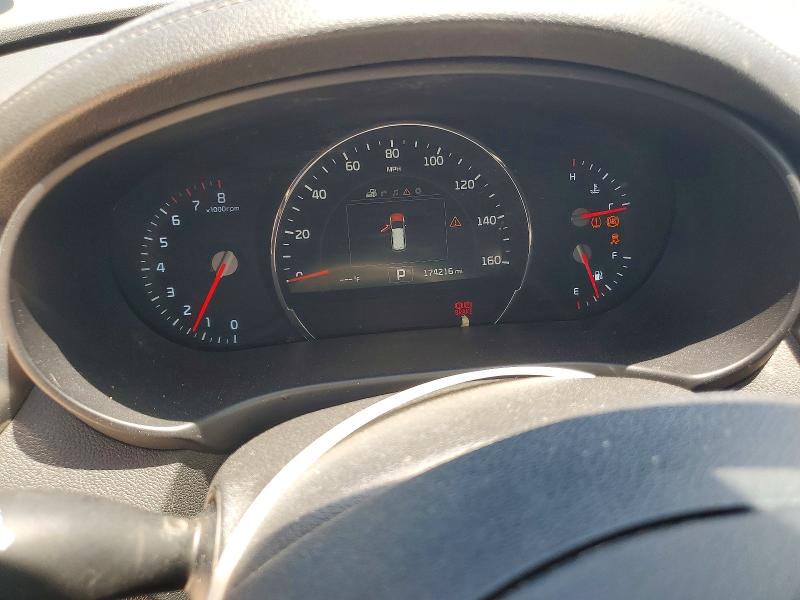 2016 Kia VIN 5XYPKDA52GG103208 COPART salvage auction — FRONT END, Nc - Salvage Certificate Of Title, sold $425 on 2026-07-24 (photo 9)