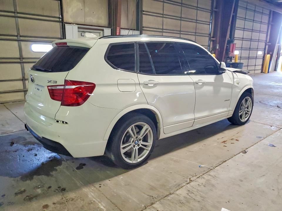 2014 BMW X3 VIN 5UXWX7C55E0E76971 COPART salvage auction — FRONT END, Ia - Cert Of Title-Salvage Title, sold $750 on 2026-07-22 (photo 3)