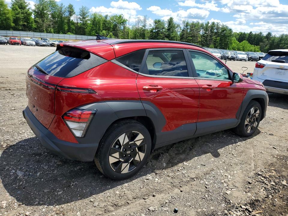 2024 Hyundai Kona VIN KM8HB3AB4RU084937 COPART salvage auction — FRONT END, Md - Cert Of Salvage > 75% Damage, sold $6,300 on 2026-07-27 (photo 3)