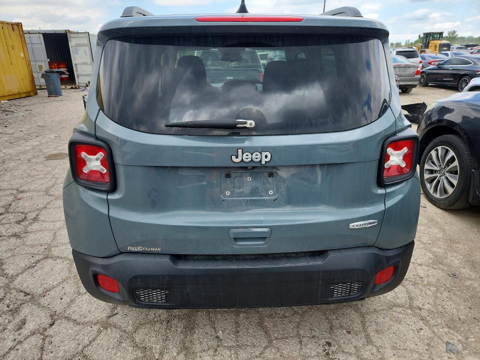 2018 Jeep Renegade VIN ZACCJABB8JPH47355 COPART salvage auction — FRONT END, In - Cert Of Title-Salvage Title, sold $1,450 on 2026-07-28 (photo 6)