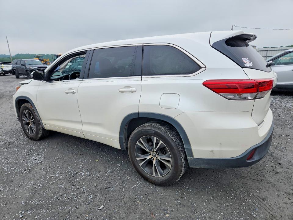 2017 Toyota Highlander VIN 5TDZZRFH9HS193949 COPART salvage auction — FRONT END, NC - SALVAGE CERTIFICATE OF TITLE, sold $175 on 2026-07-29 (photo 2)