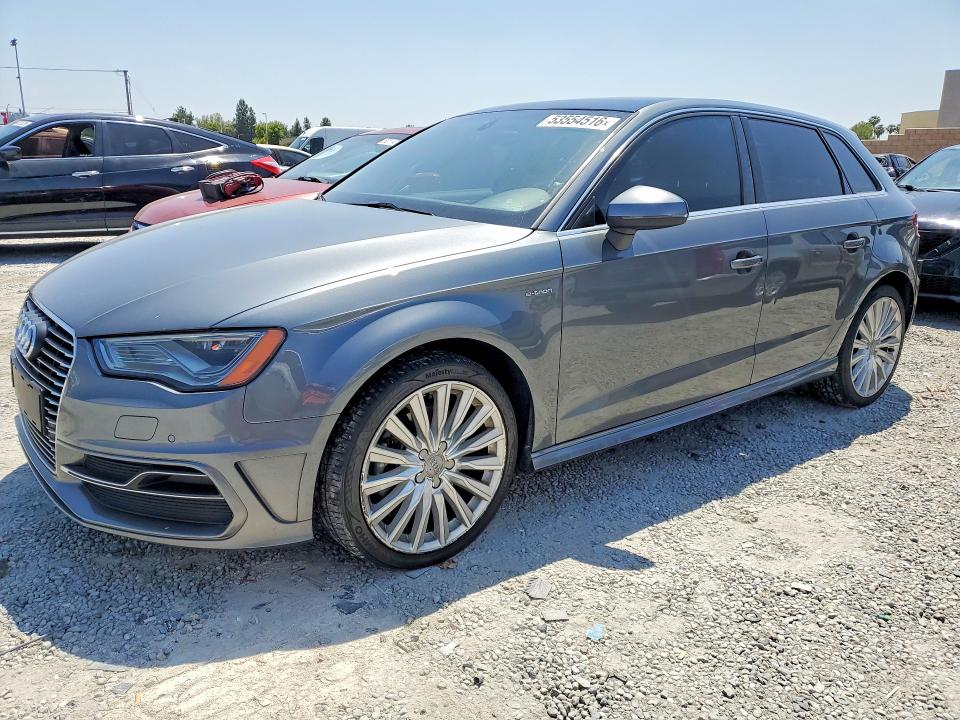 2016 Audi VIN WAUTPBFF7GA048953 COPART salvage auction — REAR END, Ca - Salvage Certificate, sold $1,950 on 2026-07-15 (photo 1)