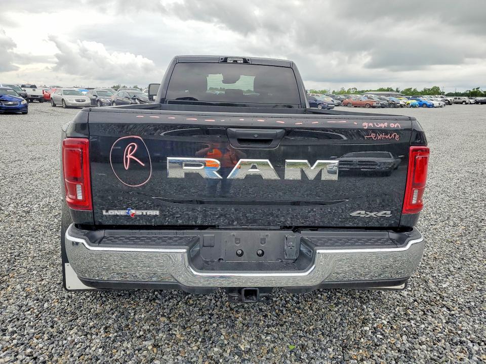 2025 Ram 3500 VIN 3C63RRHL4SG570918 COPART salvage auction — FRONT END, Tx - Salvage Vehicle Title, sold $35,750 on 2026-07-27 (photo 6)