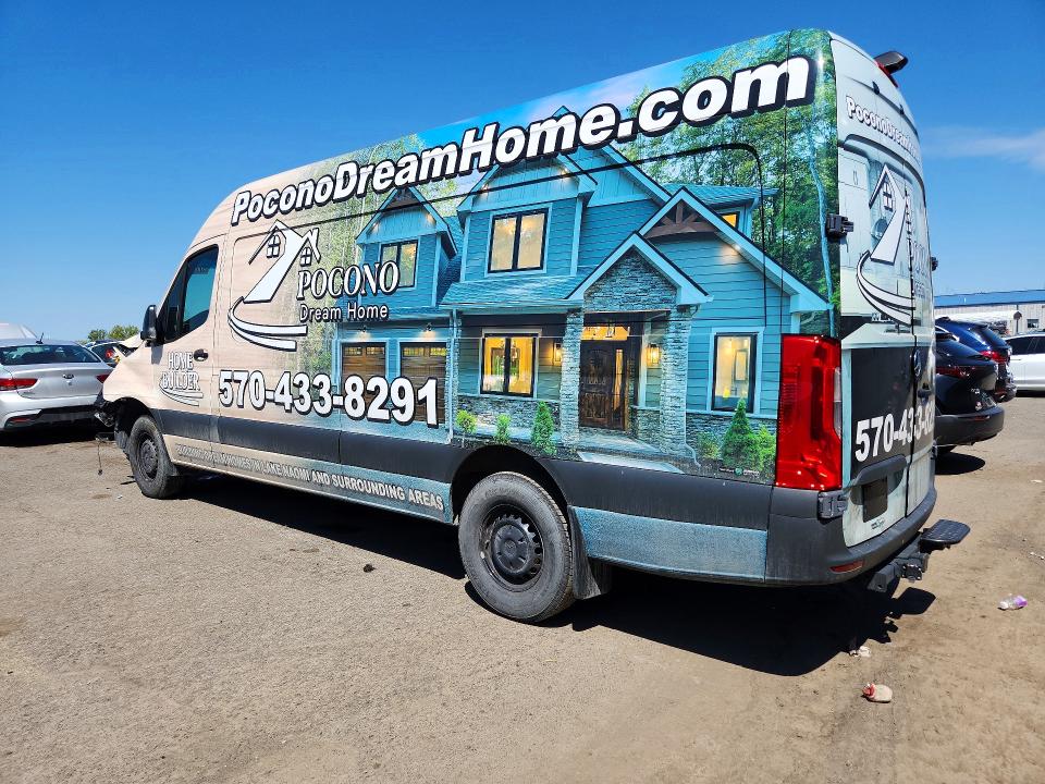 2024 Mercedes-benz Sprinter VIN W1Y4NCHY1RT186086 COPART salvage auction — FRONT END, Pa - Certificate Of Salvage, sold $17,900 on 2026-07-15 (photo 2)