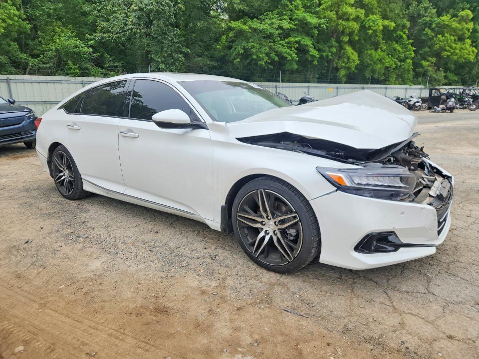 2021 Honda Accord VIN 1HGCV2F93MA010930 COPART salvage auction — FRONT END, La - Cert Of Title-Salvage, sold $6,700 on 2026-07-09 (photo 4)