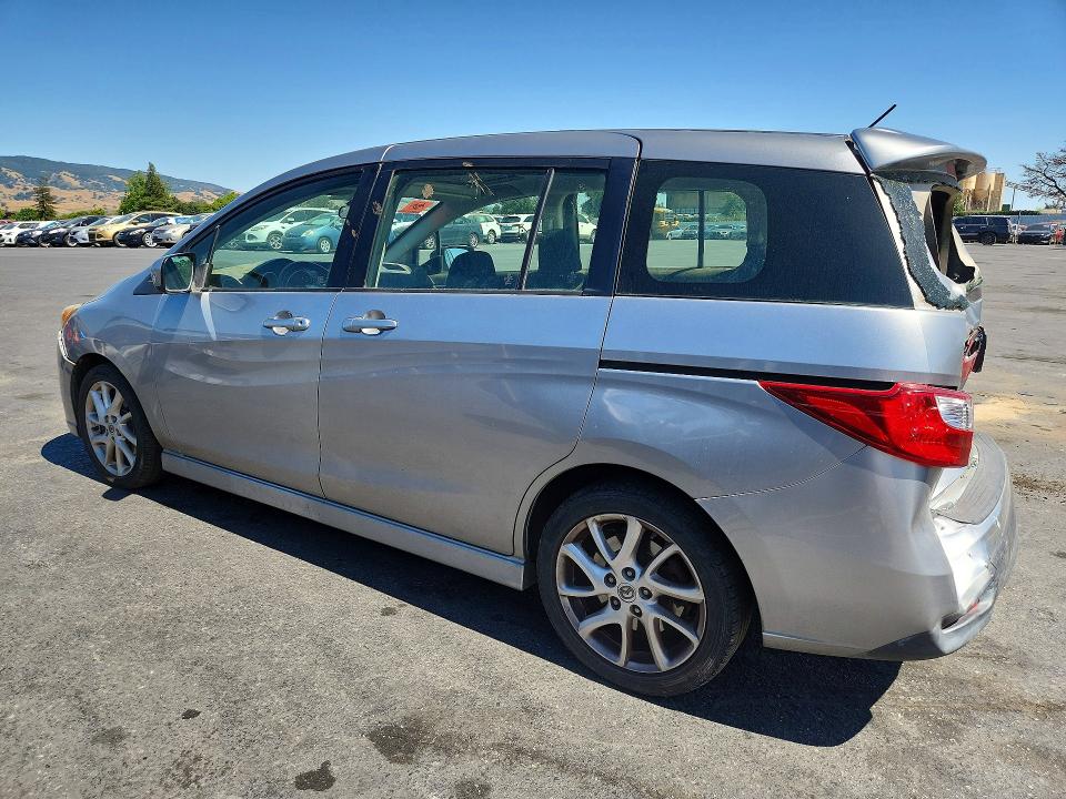 2012 Mazda 5 VIN JM1CW2CL9C0143000 COPART salvage auction — REAR END, Ca - Salvage Certificate, sold $525 on 2026-07-07 (photo 2)