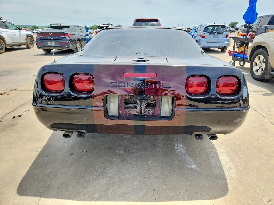 1991 Chevrolet Corvette VIN 1G1YY2381M5100537 COPART salvage auction — NORMAL WEAR, TX - CERTIFICATE OF TITLE, sold $1,900 on 2026-07-09 (photo 6)