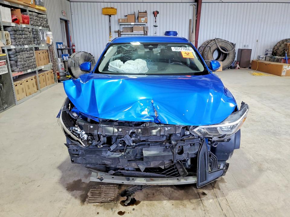 2021 Nissan VIN 3N1AB8CV0MY255542 COPART salvage auction — FRONT END, Md - Cert Of Salvage > 75% Damage, sold $375 on 2026-07-24 (photo 5)