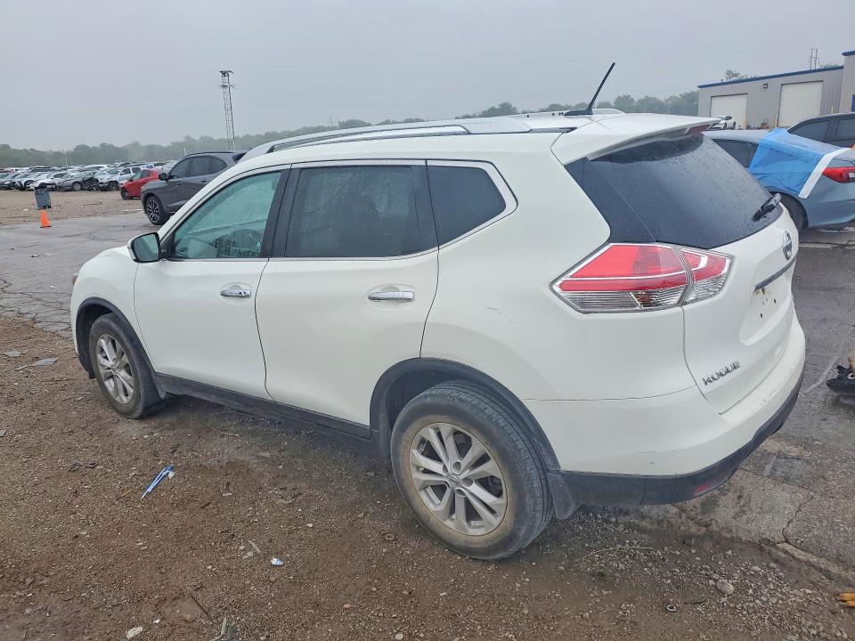 2016 Nissan Rogue VIN KNMAT2MVXGP720792 COPART salvage auction — FRONT END, Ok - Cert Of Title-Salvage, sold $875 on 2026-07-02 (photo 2)
