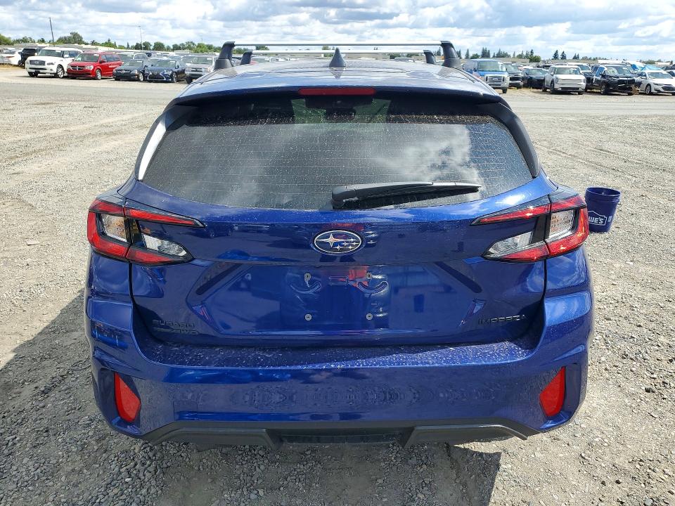 2026 Subaru Impreza VIN JF1GUAFC9T8205614 COPART salvage auction — FRONT END, CA - SALVAGE CERTIFICATE, sold $1,250 on 2026-07-14 (photo 6)