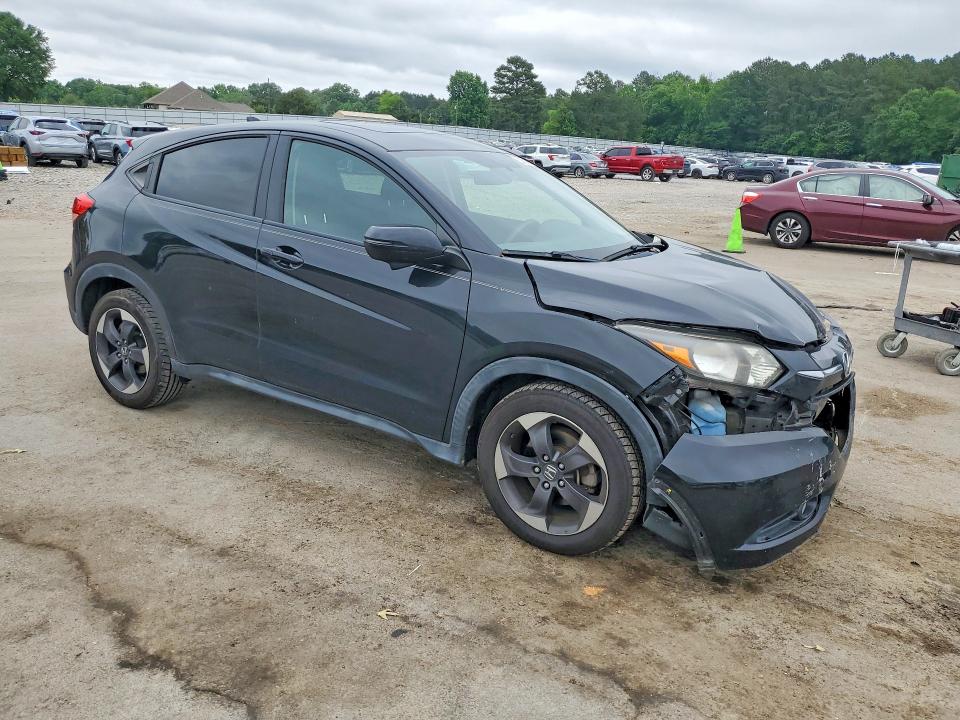 2018 Honda Hr-v VIN 3CZRU5H50JM710968 COPART salvage auction — FRONT END, Ms - Cert Of Title-Salvaged, sold $4,550 on 2026-07-03 (photo 4)