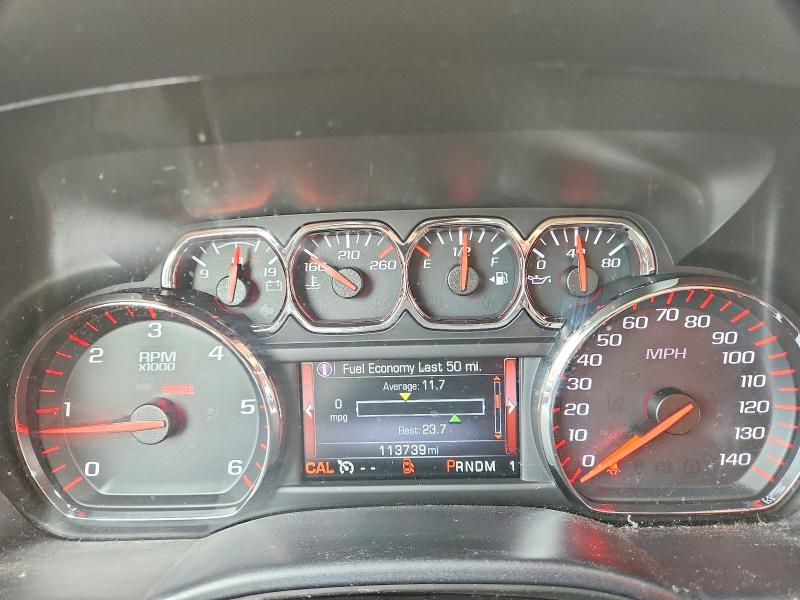 2016 Gmc SIERRA VIN 1GT22SEG4GZ360754 COPART salvage auction — HAIL, Mo - Salvage Certificate Of Title, sold $14,600 on 2026-08-19 (photo 9)