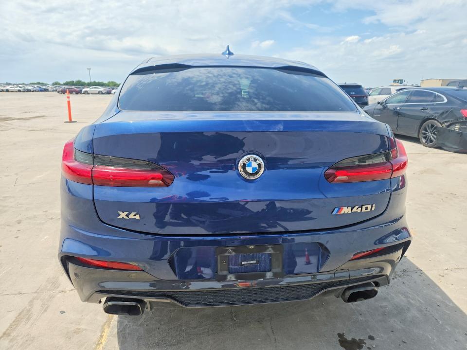 2019 BMW X4 VIN 5UXUJ5C50KLJ62486 COPART salvage auction — FRONT END, Tx - Salvage Vehicle Title, sold $15,300 on 2026-07-13 (photo 6)