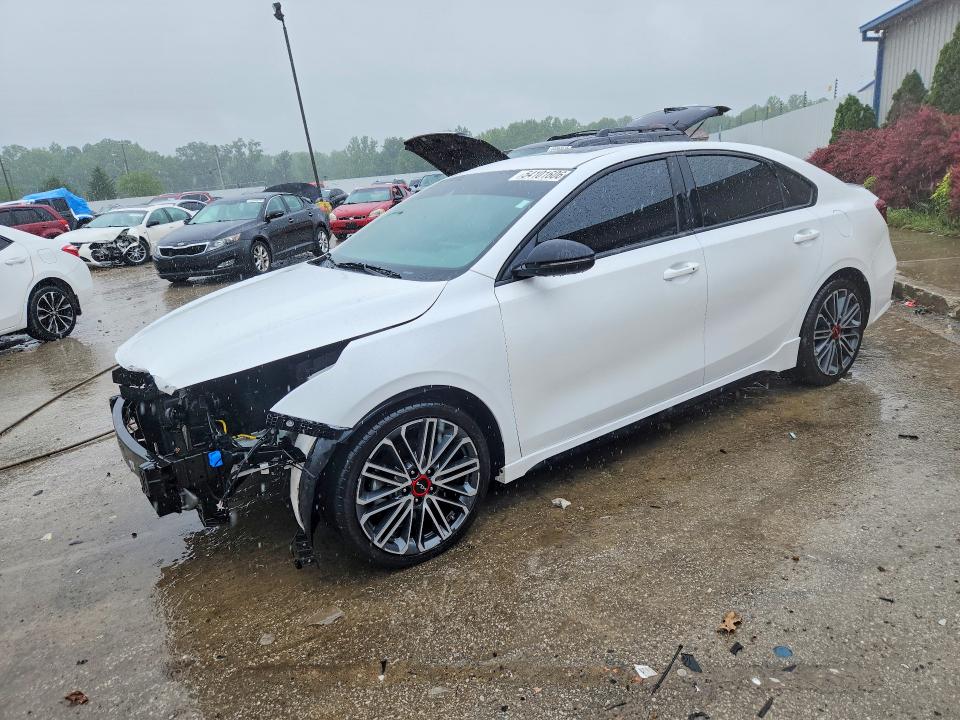 2022 Kia Forte VIN 3KPF44AC4NE460730 COPART salvage auction — FRONT END, Ky - Cert Of Title-Salvage, sold $4,100 on 2026-07-02 (photo 1)