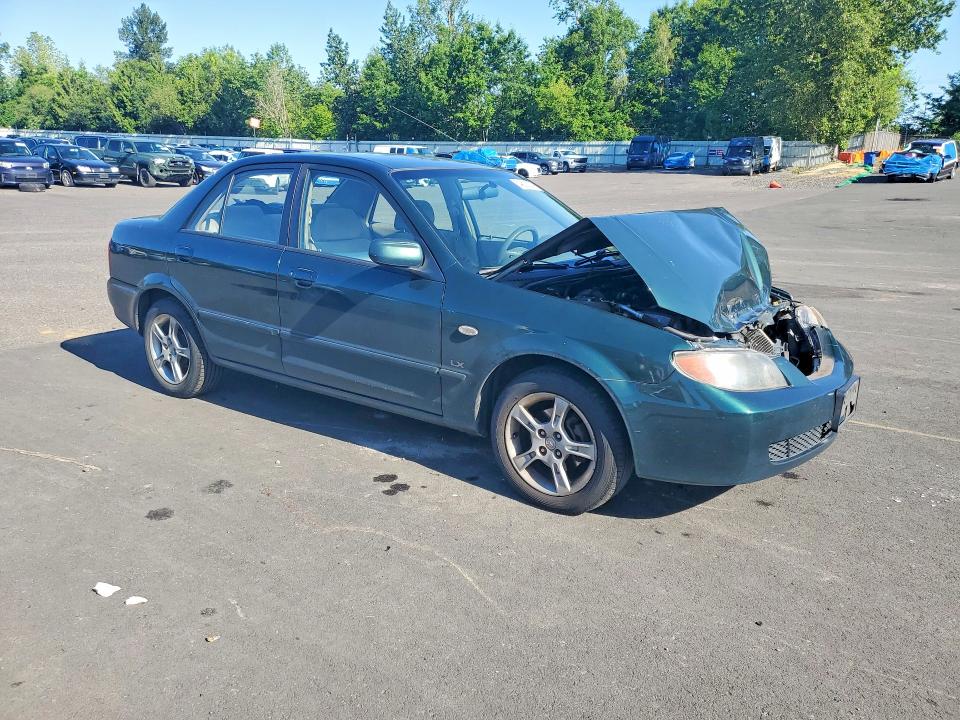 2003 Mazda Protege VIN JM1BJ225430177455 COPART salvage auction — FRONT END, OR - SALVAGE TITLE CERTIFICATE, sold $150 on 2026-07-06 (photo 4)