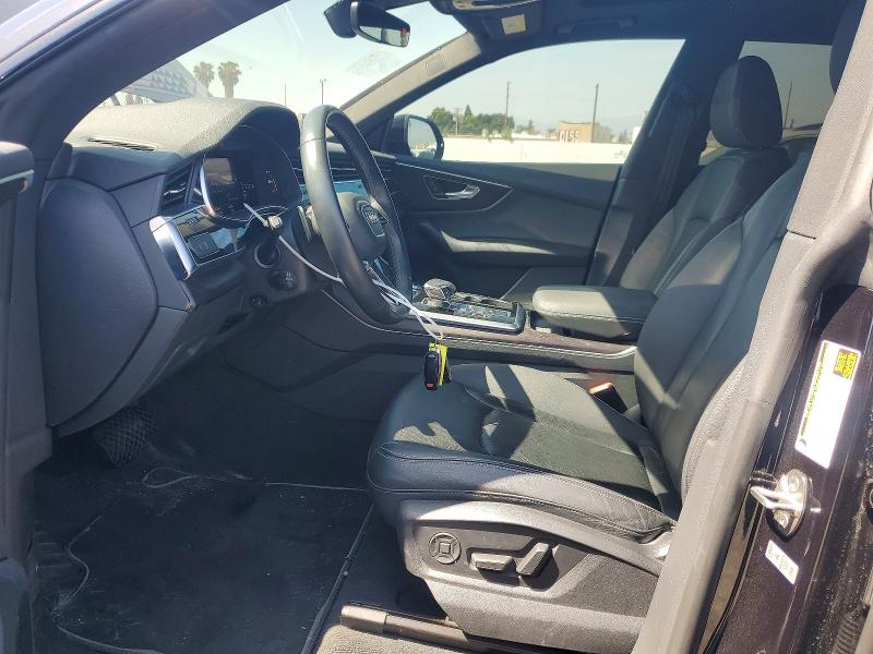 2021 Audi Q8 VIN WA1EVAF12MD015282 COPART salvage auction — SIDE, CA - SALVAGE CERTIFICATE, sold $26,250 on 2026-07-31 (photo 7)