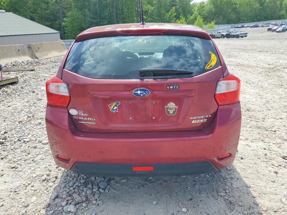 2015 Subaru Impreza VIN JF1GPAA6XF8251322 COPART salvage auction — FRONT END, Ma - Cert Of Title-Reconstrctd Coll, sold $200 on 2026-07-29 (photo 6)