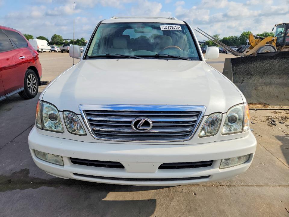 2004 Lexus Lx 470 VIN JTJHT00W143540053 COPART salvage auction — NORMAL WEAR, Mn - Certificate Of Title, sold $7,500 on 2026-07-07 (photo 5)