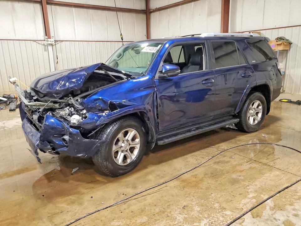 2018 Toyota 4runner VIN JTEBU5JR7J5558225 COPART salvage auction — FRONT END, Pa - Certificate Of Salvage, sold $10,100 on 2026-07-07 (photo 1)