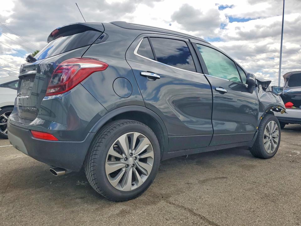 2018 Buick Encore VIN KL4CJASB5JB555590 COPART salvage auction — FRONT END, Oh - Cert Of Title-Salvage, sold $80 on 2026-07-15 (photo 3)