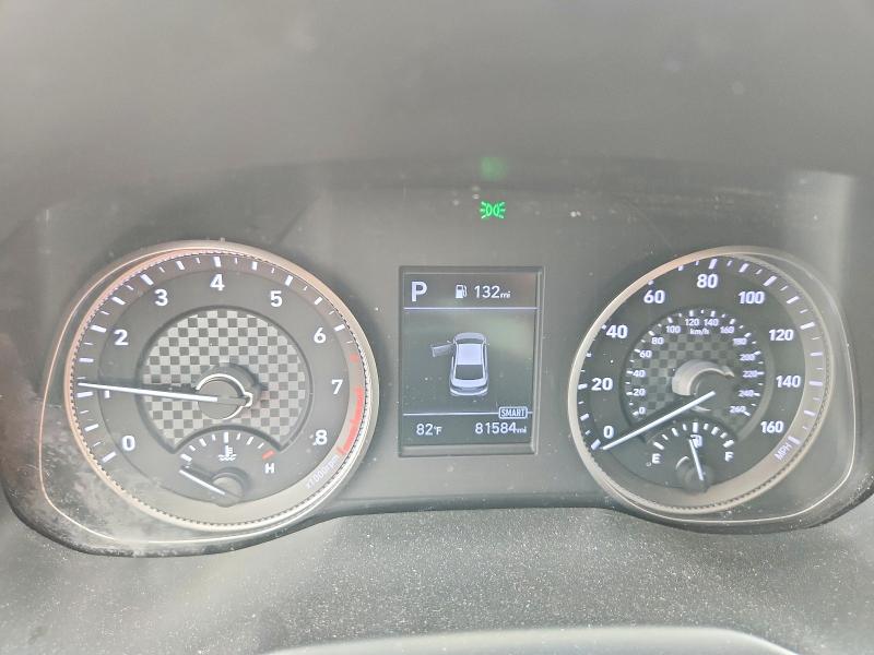 2020 Hyundai Elantra VIN KMHD74LF1LU899447 COPART salvage auction — HAIL, Wi - Salvage - Multiple Brands, sold $1,700 on 2026-07-07 (photo 9)