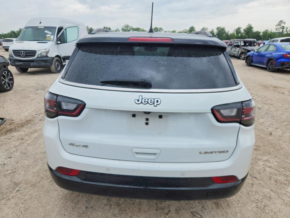 2022 Jeep Compass VIN 3C4NJDCB6NT143276 COPART salvage auction — FRONT END, Tx - Salvage Vehicle Title, sold $7,900 on 2026-07-24 (photo 6)