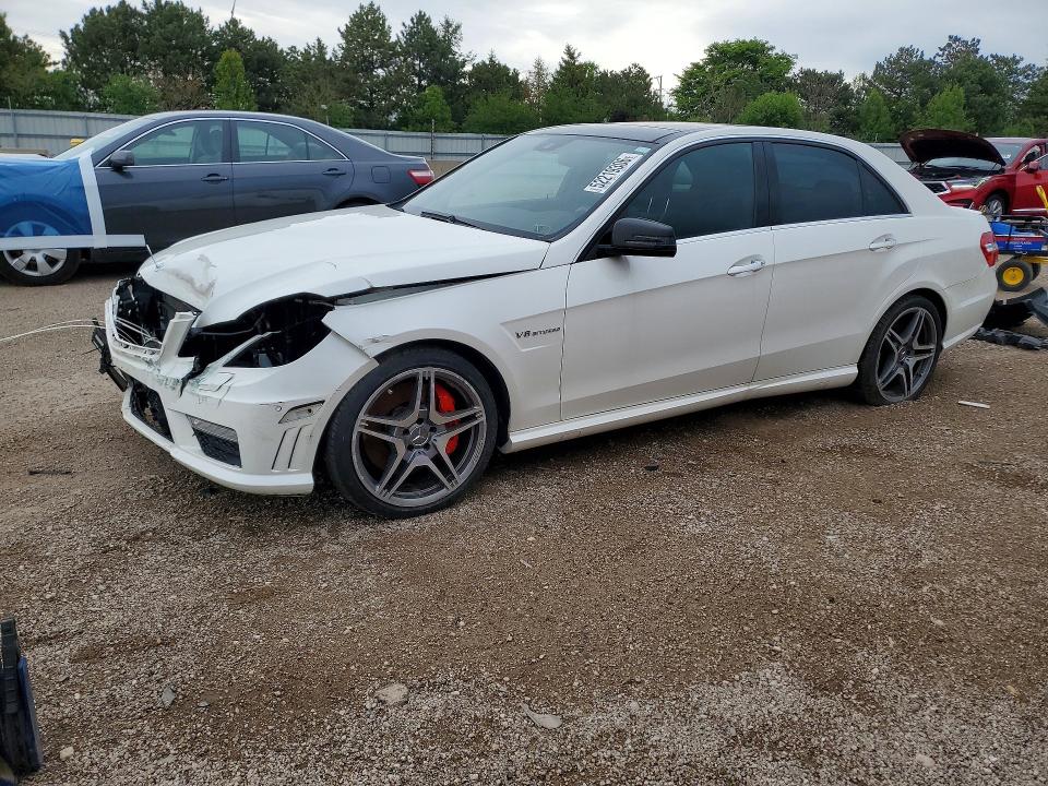 2012 Mercedes-benz E-klasse VIN WDDHF7EB9CA562987 COPART salvage auction — FRONT END, Il - Salvage Certificate, sold $13,800 on 2026-07-28 (photo 1)