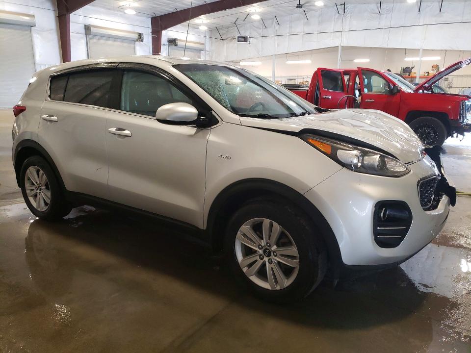 2018 Kia Sportage VIN KNDPMCACXJ7448784 COPART salvage auction — FRONT END, Mn - Cert Of Title-Salvage, sold $775 on 2026-07-27 (photo 4)