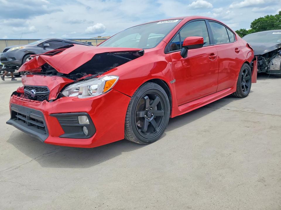 2017 Subaru Wrx VIN JF1VA1E6XH9811940 COPART salvage auction — FRONT END, Tx - Salvage Vehicle Title, sold $3,050 on 2026-07-20 (photo 1)