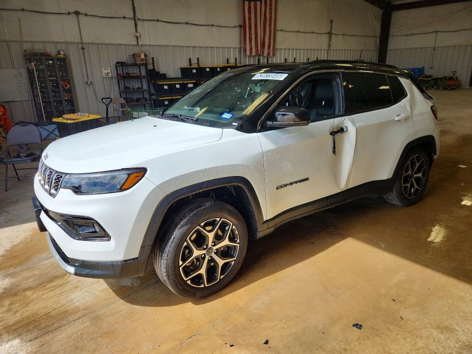 2025 Jeep Compass VIN 3C4NJDCN0ST625098 — COPART salvage auction photo