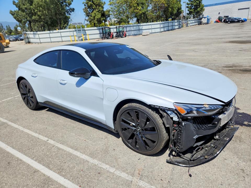 2022 Audi VIN WAUEJBFW2N7004895 COPART salvage auction — FRONT END, Ca - Salvage Certificate, sold $9,700 on 2026-07-28 (photo 4)