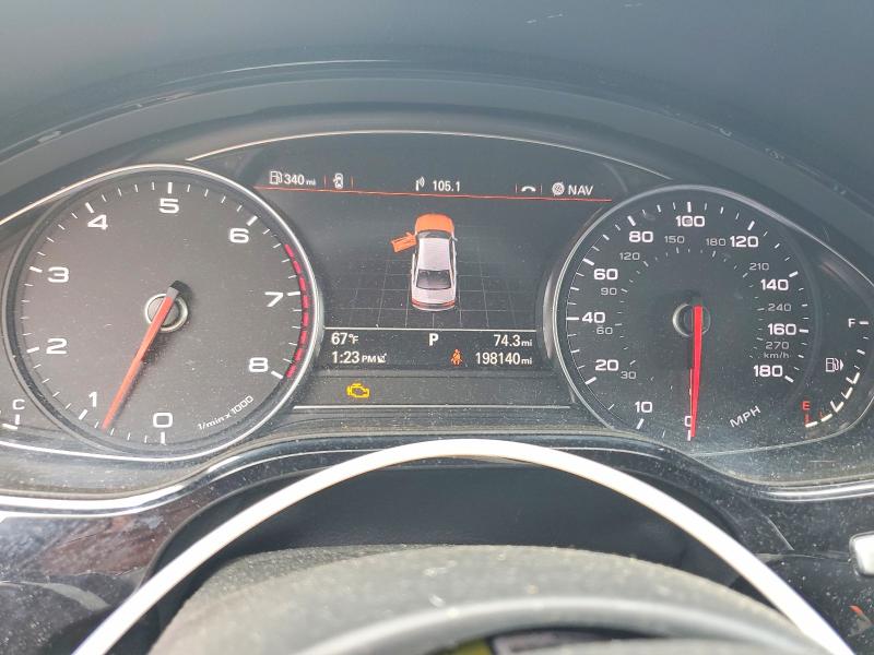 2016 Audi VIN WAU34AFD5GN013340 COPART salvage auction — REAR END, ID - SALVAGE CERTIFICATE OF TITLE, sold $2,900 on 2026-07-27 (photo 9)