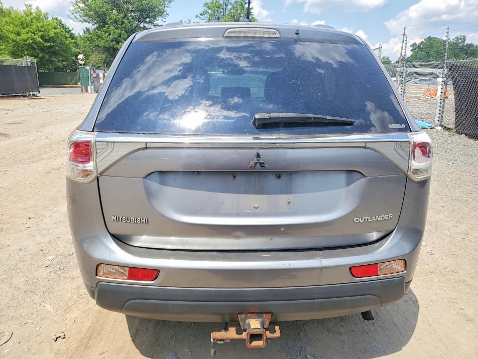 2014 Mitsubishi Outlander VIN JA4AZ3A32EZ009543 COPART salvage auction — MECHANICAL, Md - Certificate Of Title, sold $375 on 2026-07-28 (photo 6)