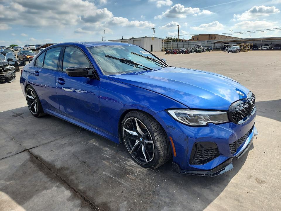 2020 BMW VIN WBA5U7C06LFH66265 COPART salvage auction — SIDE, Tx - Salvage Vehicle Title, sold $22,000 on 2026-08-17 (photo 4)