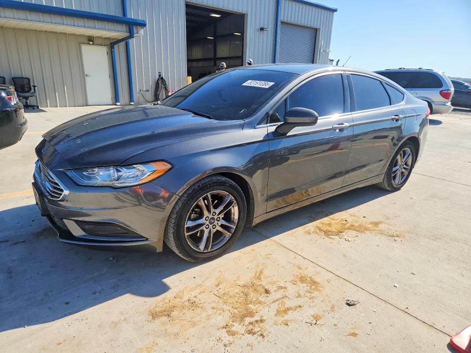 2018 Ford Fusion VIN 3FA6P0HD2JR255818 COPART salvage auction — FRONT END, Ky - Cert Of Title-Salvage, sold $1,750 on 2026-07-09 (photo 1)