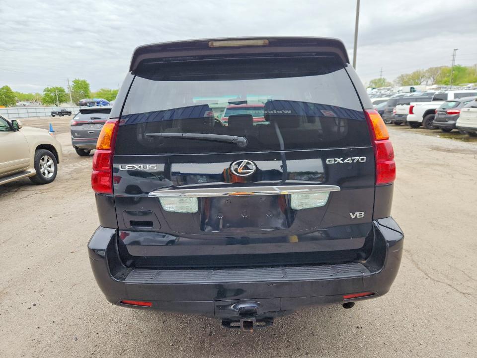 2004 Lexus Gx 470 VIN JTJBT20X740034738 COPART salvage auction — MINOR DENT/SCRATCHES, In - Certificate Of Title (P), sold $350 on 2026-07-13 (photo 6)