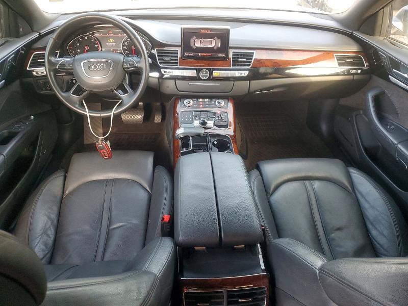 2013 Audi A8 VIN WAURGAFD7DN013224 COPART salvage auction — MINOR DENT/SCRATCHES, Nj - Cert Of Title-Salvage, sold $2,800 on 2026-07-20 (photo 8)