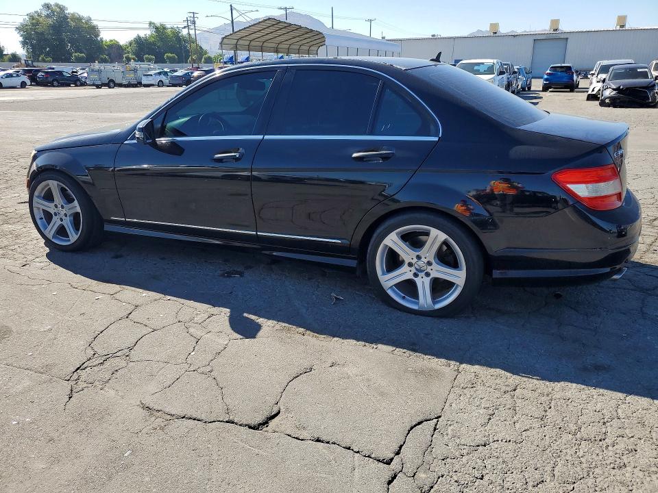 2010 Mercedes-benz C class VIN WDDGF5EB1AF424814 COPART salvage auction — FRONT END, CA - SALVAGE CERTIFICATE, sold $600 on 2026-07-13 (photo 2)