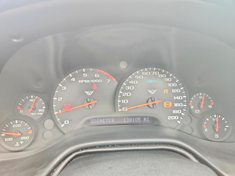 1999 Chevrolet Corvette VIN 1G1YY22G3X5112363 COPART salvage auction — FRONT END, Il - Salvage Certificate, sold $4,400 on 2026-07-03 (photo 9)